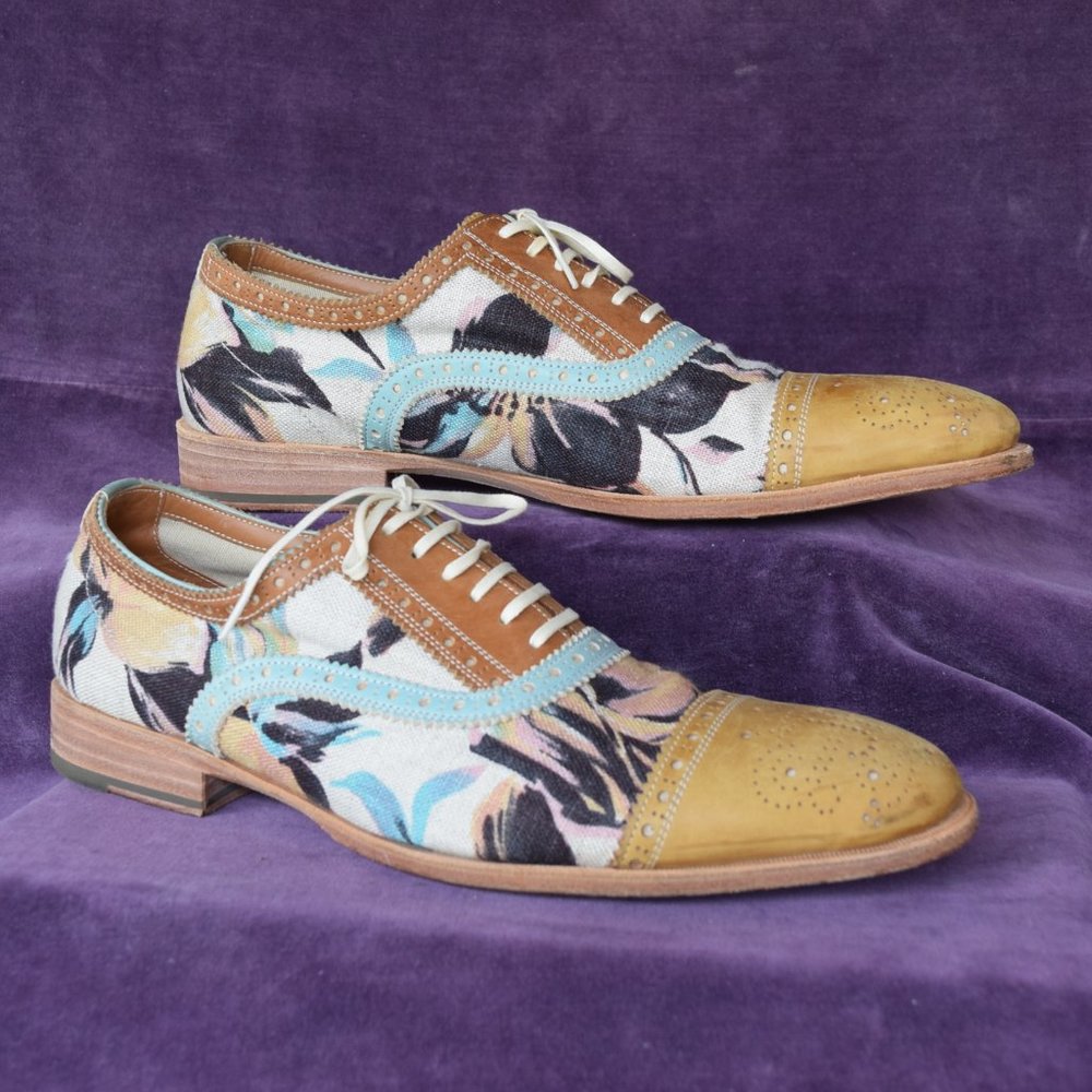John Fluevog The Gateway BRANDENBURG Wingtip shoe - Picture 4 of 11